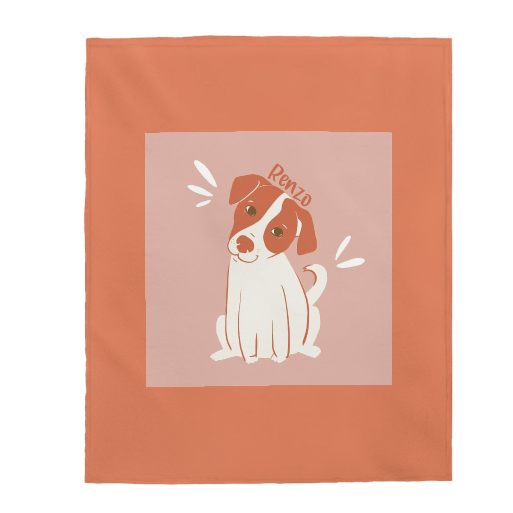 Pet memorial gifts personalized | gifts loss of pet | dog custom blanket by The Doggo