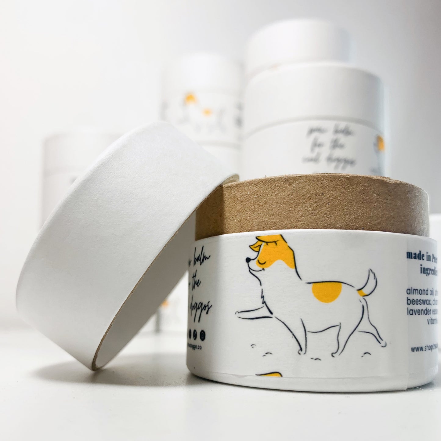 Natural Paw Balm For Dogs with vitamin e by The Doggo