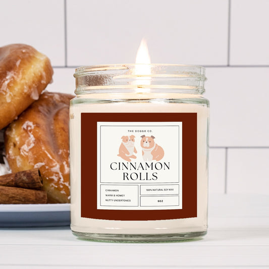 Cinnamon Rolls Candle