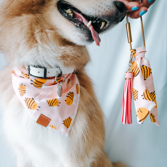 Sweet bee | keychain - The Doggo Design Co